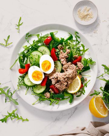 Insalata di tonno al profumo di limone