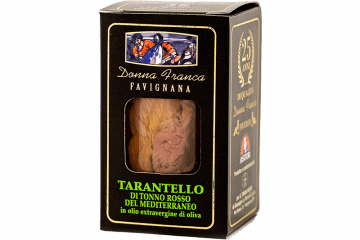 Tuna Tarantello in extra virgin olive oil, Donna Franca