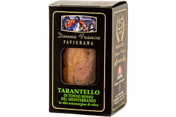 Tarantello di tonno in olio evo, Donna Franca