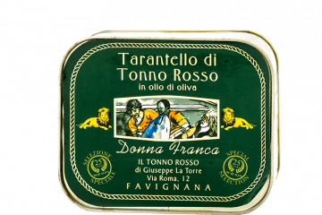 Red tuna tarantello in olive oil, Gold Line