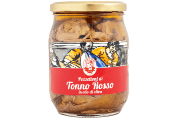 Pezzettoni di tonno rosso