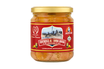 Ventresca di Tonno Rosso in olio extravergine di oliva